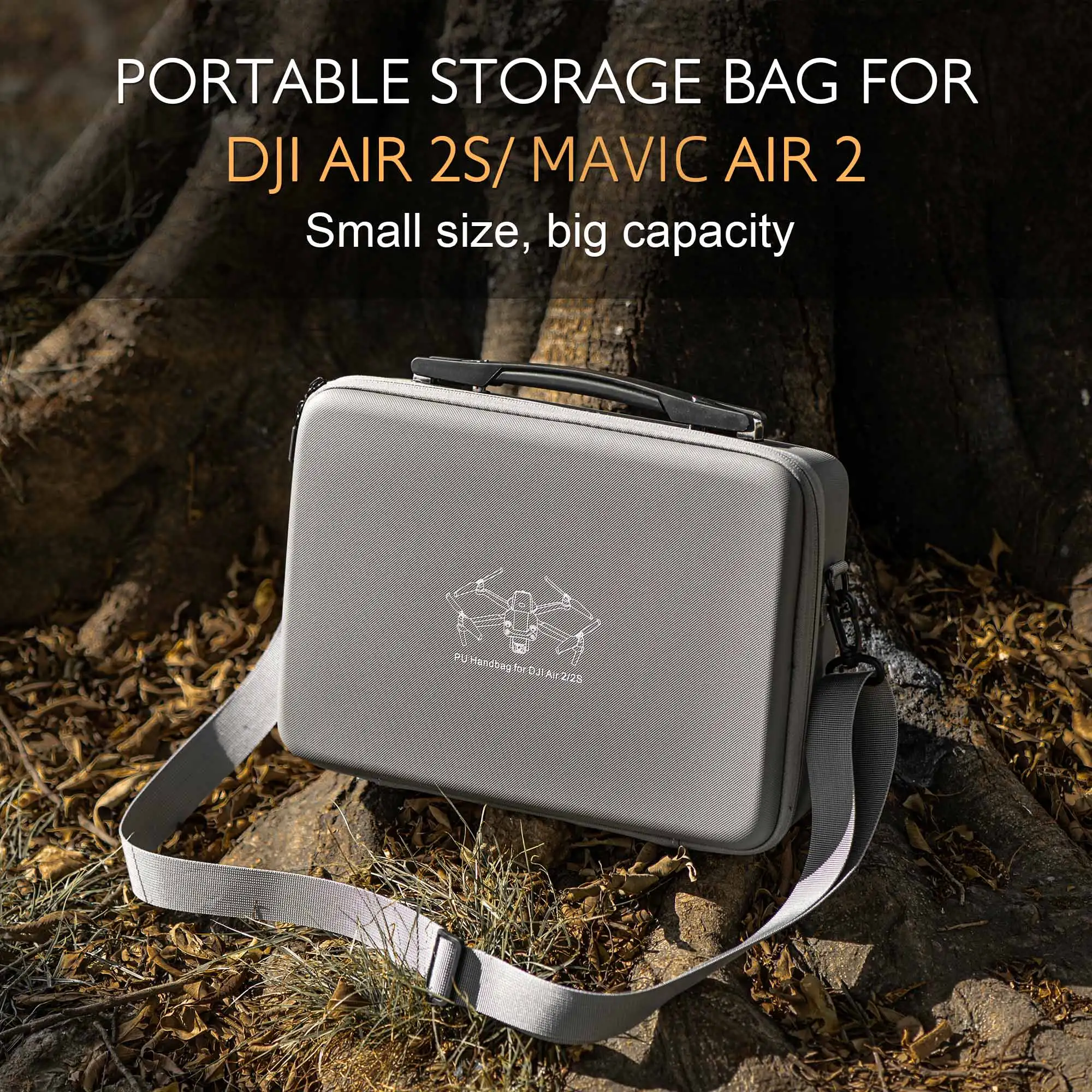 STARTRC Mavic Air 2 Carrying Case Portable Travel Bag Hand Bag Capacity Handbag for DJI Mavic Air 2S Fly More Combo Storage Bag