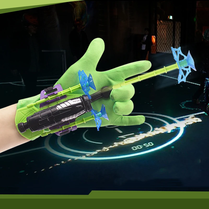 Марвел Спайдермен Паук Паутина пусковое устройство перчатка Человек-паук