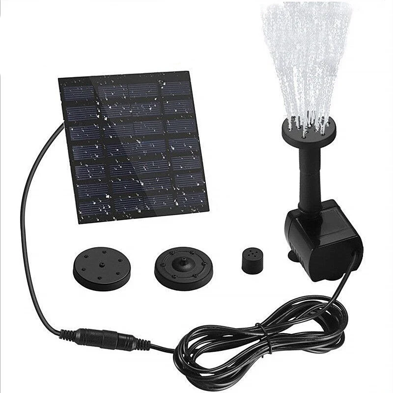 

Solar Fountain Floating Water Pump Solar Powered Bird Bath Garden Outdoor Decorations Courtyard Pool Pond Water Fountain Pump