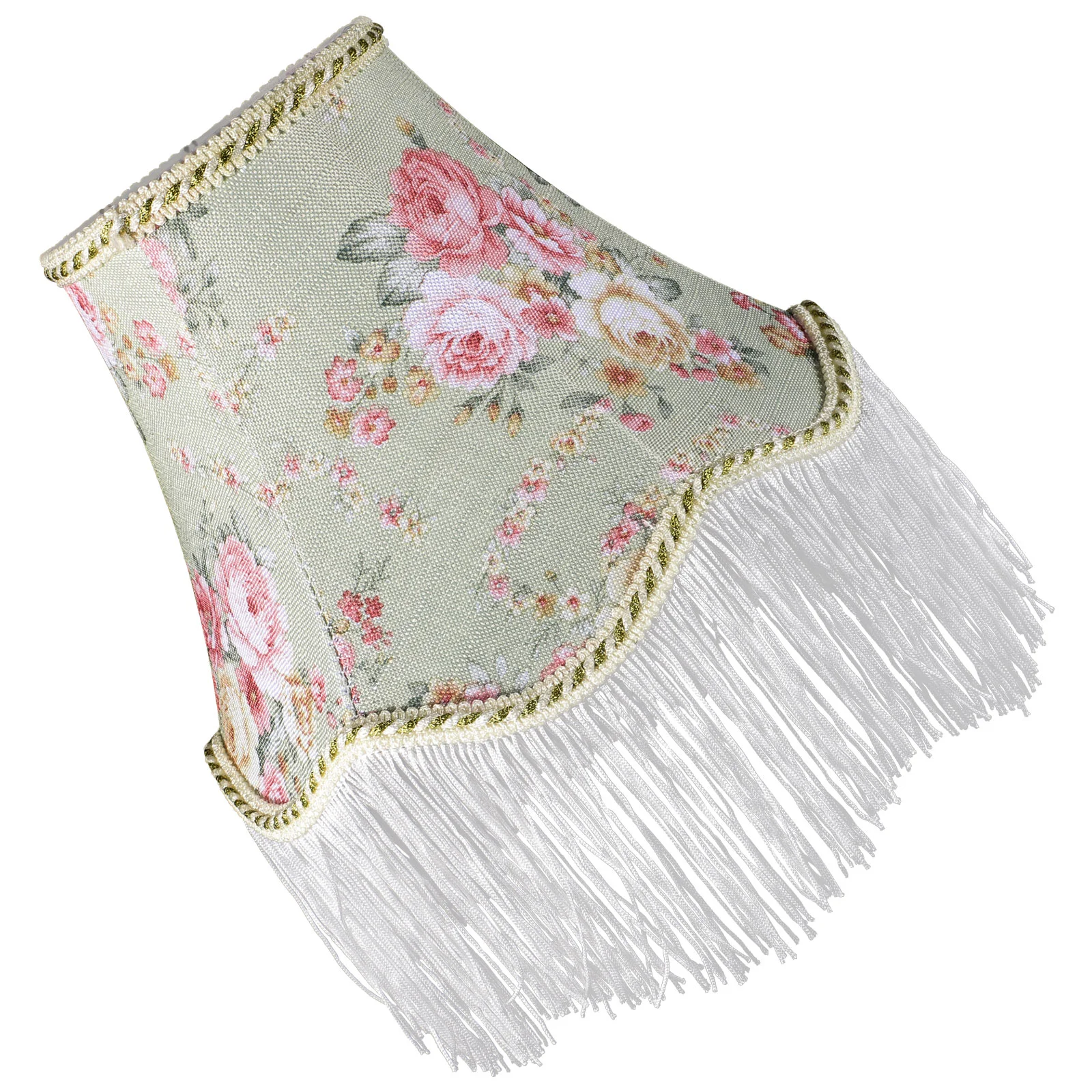 

European Court Lampshade Fabric Shades Hotel Fringe Lampshades Unique Replacement