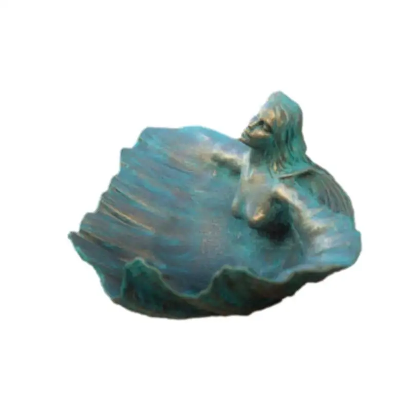 

Чаша из полимерной ракушки, креативная декоративная чаша, многофункциональная чаша из полимерной смолы для поделок, украшений, демонстраци...