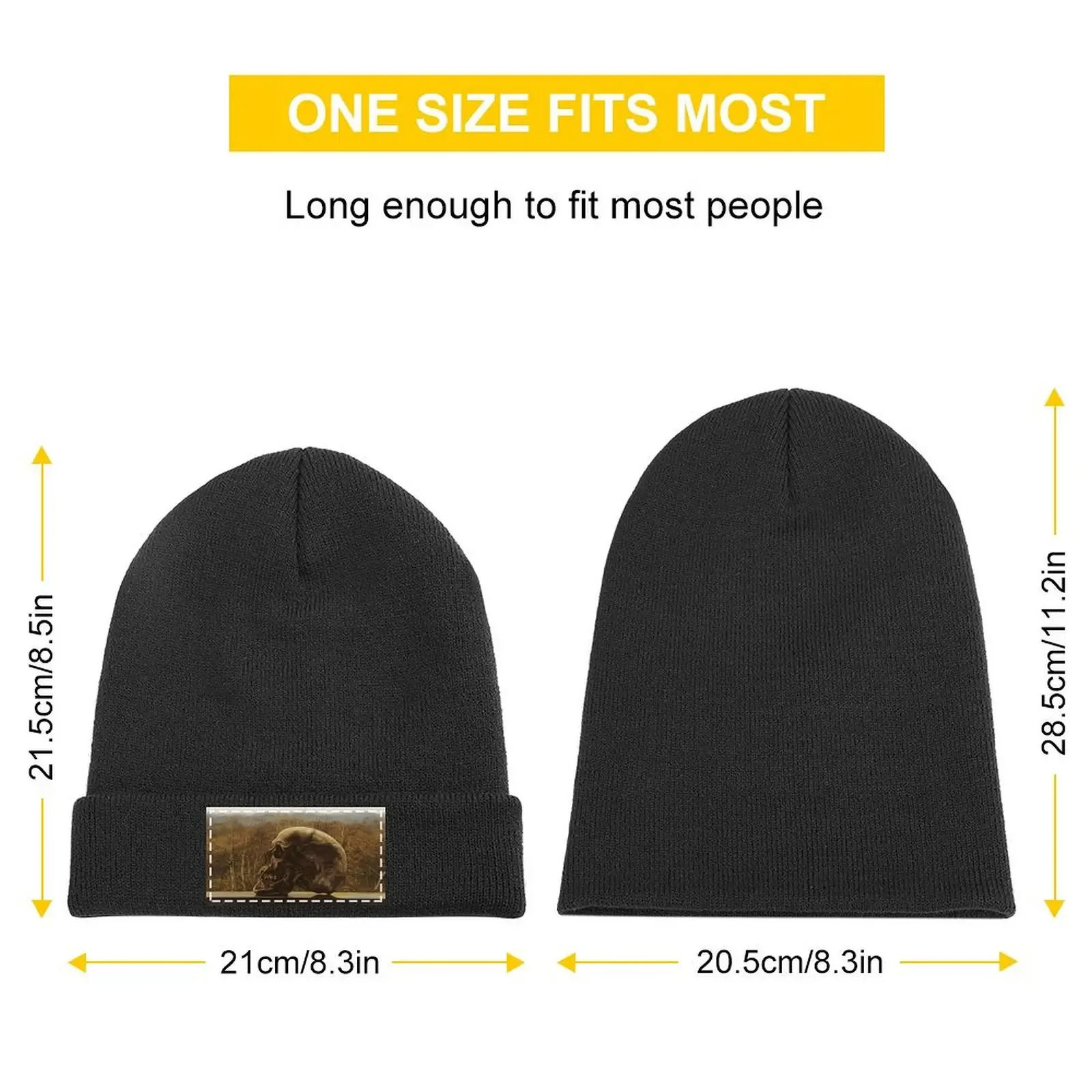 Schedel (Череп) Edgar Fernhout Вязаная шапка для папы Пляжная сумка Шляпа от солнца детей