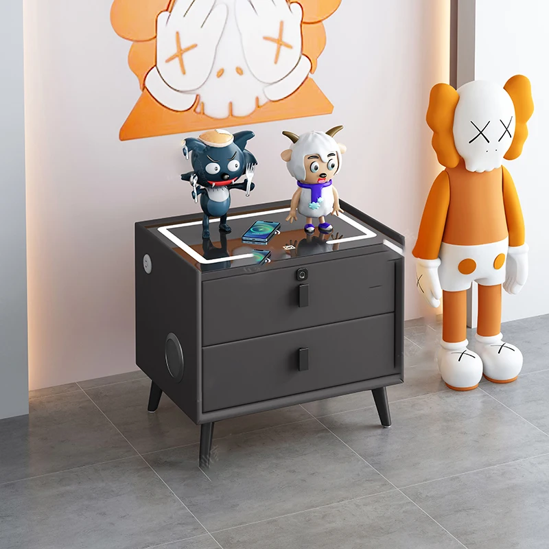 Прикроватные тумбочки созданная бесшумная комната японская консоль ящик