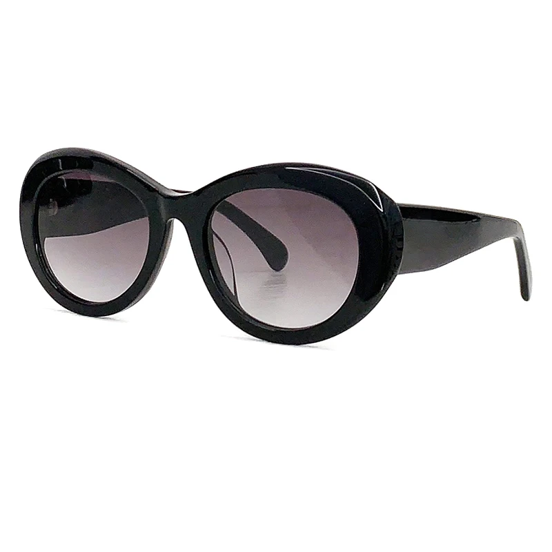 

Овальные Солнцезащитные очки из ацетата, женские брендовые дизайнерские солнцезащитные очки высокого качества, Женские винтажные солнцезащитные очки в стиле ретро, бесплатная доставка