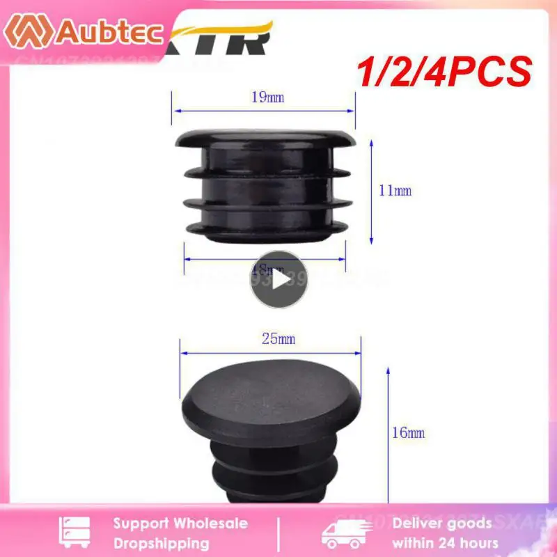 1/2/4 шт. пластиковые заглушки для руля велосипеда