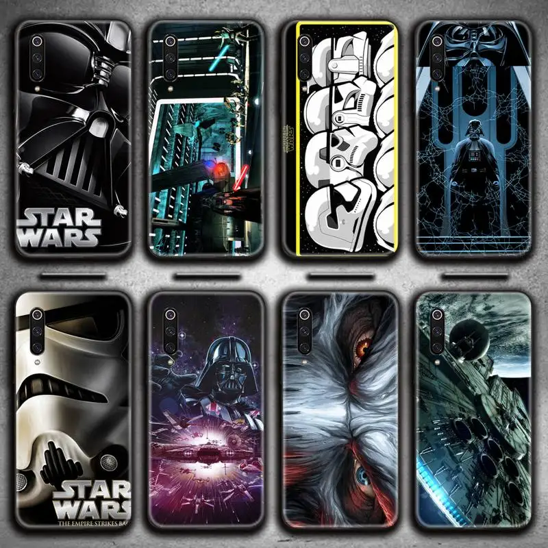 

Star Wars Darth Vader MILLENNIUM FALCON Phone Case for Xiaomi Mi Note 11 10 9 8 11X Lite 9T CC9 POCO M3 X3 Pro SE