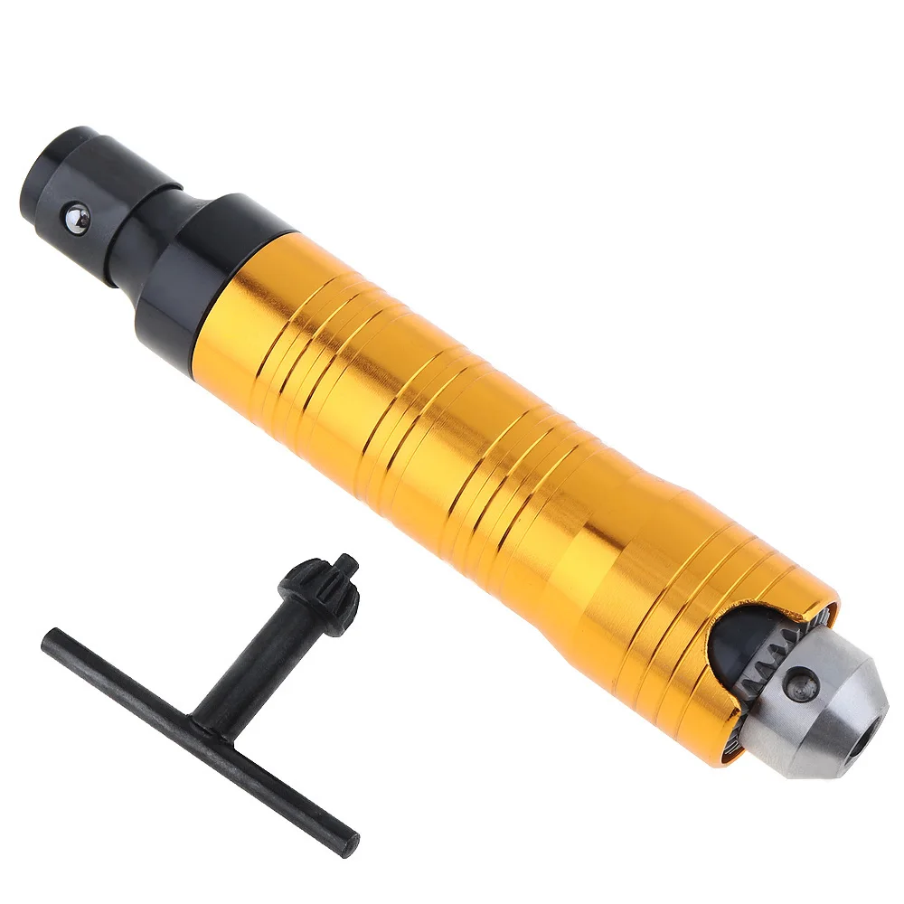 

Electric Grinder Electric Drill Special 0.3-6.5mm Drill Chuck with Aluminum Alloy Shell and Chuck Wrench for Polishing Drilling
