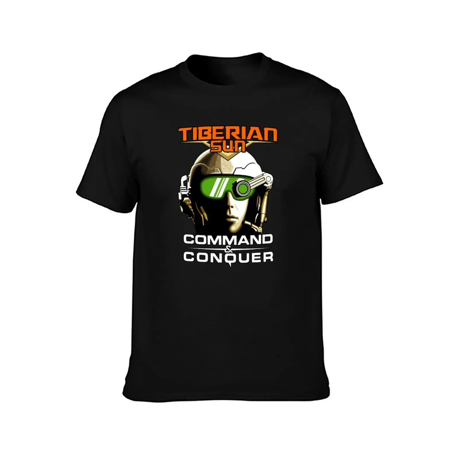 Фото Футболка Tiberian Sun Commander, одежда больших размеров, винтажная винтажная одежда, облегающие футболки для мужчин №2