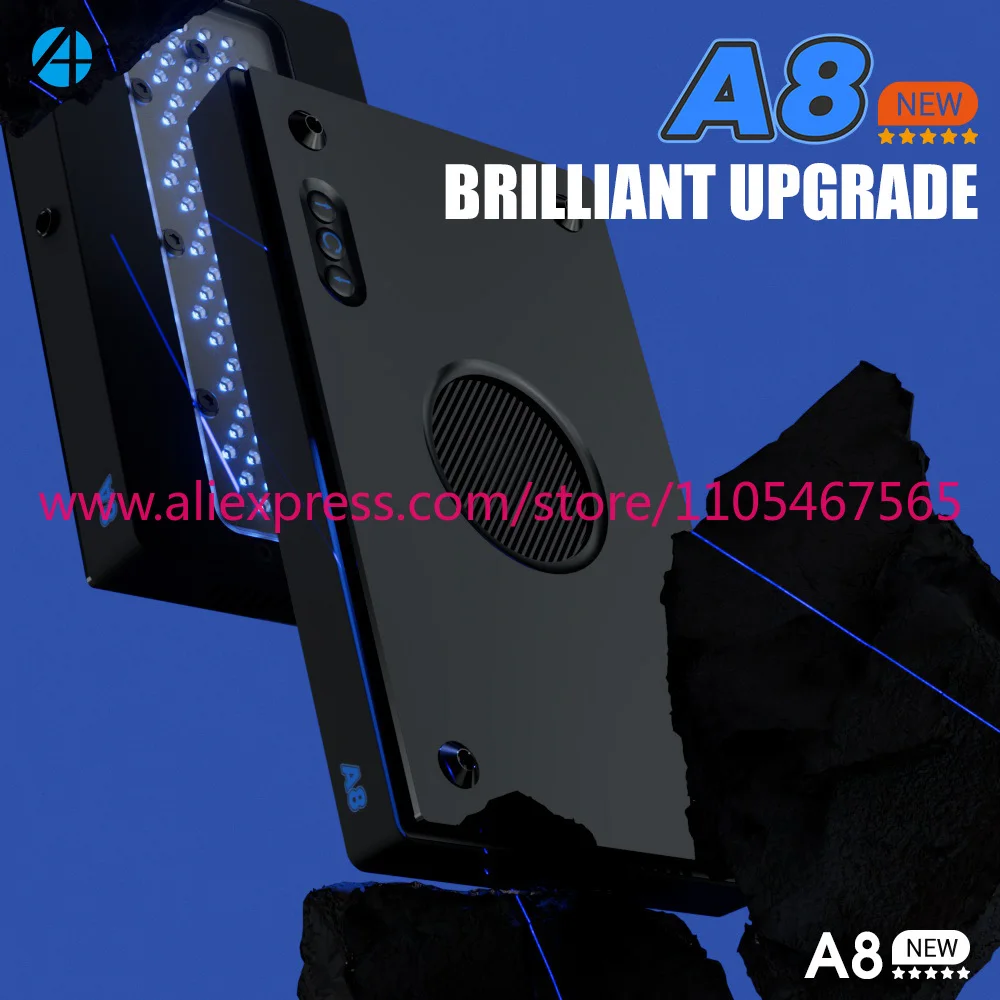 1 шт. Новая светодиодная лампа для морского аквариума 240W A8SE II Max Blue 2.0 Generation Full Spectrum с управлением через приложение, программируемая, для кораллов и рыб. (art.: 3920da65c8d37) - 3920da65c8d37