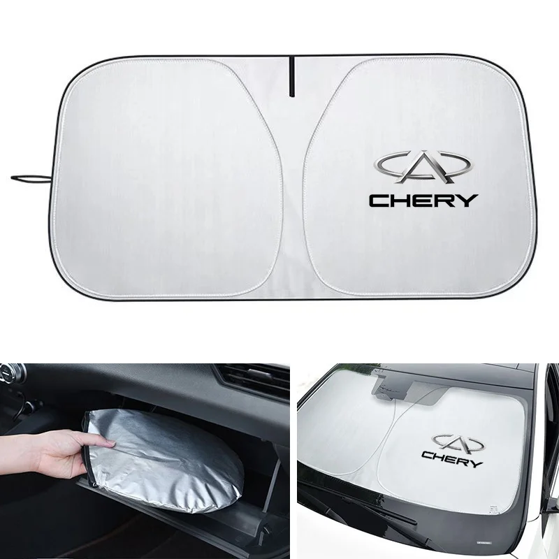 Фото Солнцезащитный козырек на лобовое стекло автомобиля для Chery Tiggo 8 9 7 5 5X 3X Arrizo 8 Fulwin T9 A8 T8 T10 T6 A9 E05 Omodas №2