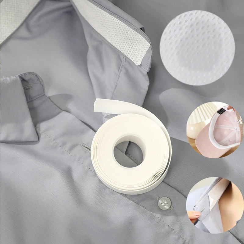 

3M/5M/8M Sweat Pad Tape Disposable Hats Collar Sweat Absorbing Tape Underarm Gasket Anti Sweat Stickers Anti dirty Tape