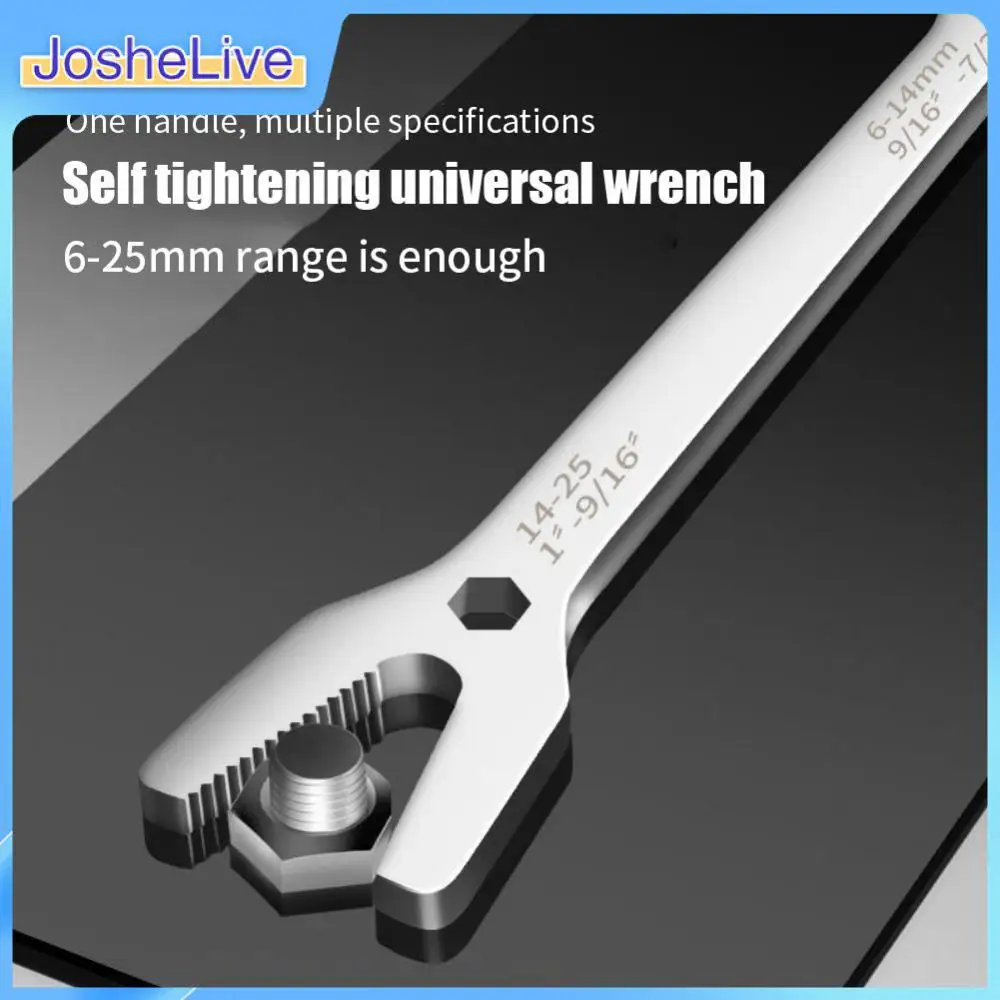 

Universal Double Offset Ring Spanner Adjustable Spanner Double-end High-carbon Steel Eyeglass Wrench Hand Tool Multipurpose