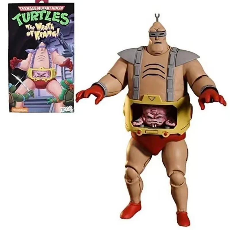 

NECA Langer Robot Turtles 18cm Figures Movable joint Model Vinyl Doll Collect Toys Family Decorations Children's Toys Gifts