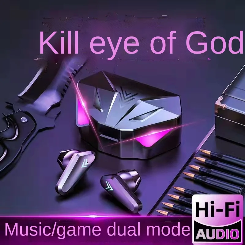 

Bluetooth-гарнитура с двумя ушками и сенсорным управлением