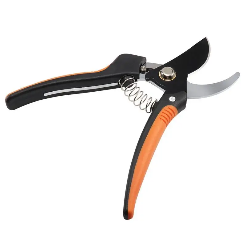 

Orange Handle Pruning Shears Agricultural Gardening High Carbon Steel Fruit Branch Shears Garden Pruning Labor-saving Branch