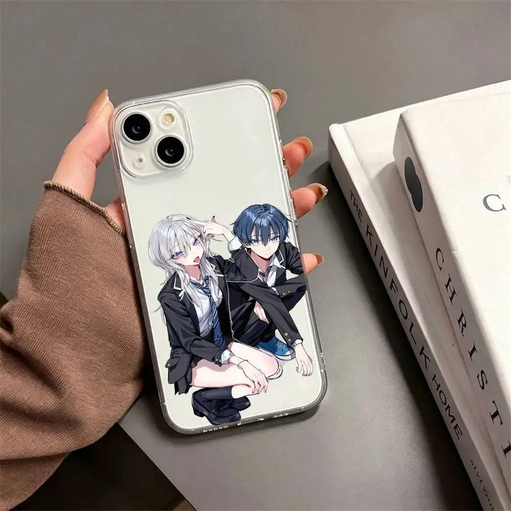 Чехол для телефона Haimiya-senpai wa Kowakute Kawaii Manga для iPhone 17, 16, 15, 14, 13, 12, 11 Plus, Pro Max, мягкий прозрачный чехол (art.: 3920daf4e8aca) - 3920daf4e8aca