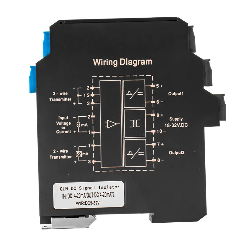 

Ultrathin DC Analog Signal Isolator 0-10V 4-20mA 0-5V Input Output Current Voltage Signal Isolation Transmitter
