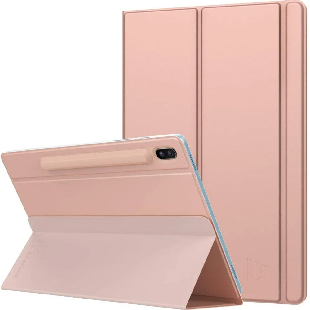 

Case For Samsung Galaxy Tab S6 10.5" 2019 SM-T860 /SM-T865,Strong Magnetic Smart Folio Cover,Ultra Slim Trifold Shell Stand