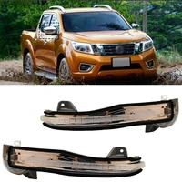 led car rearview mirror turn signal light for nissan navara np300 d23 2015 2018 auto indicator light for pathfinder 2018