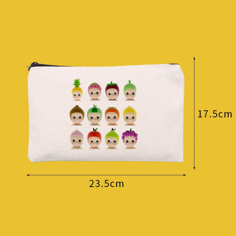 2024 женские косметички Sonny Angel повседневные маленькие сумки для хранения на молнии