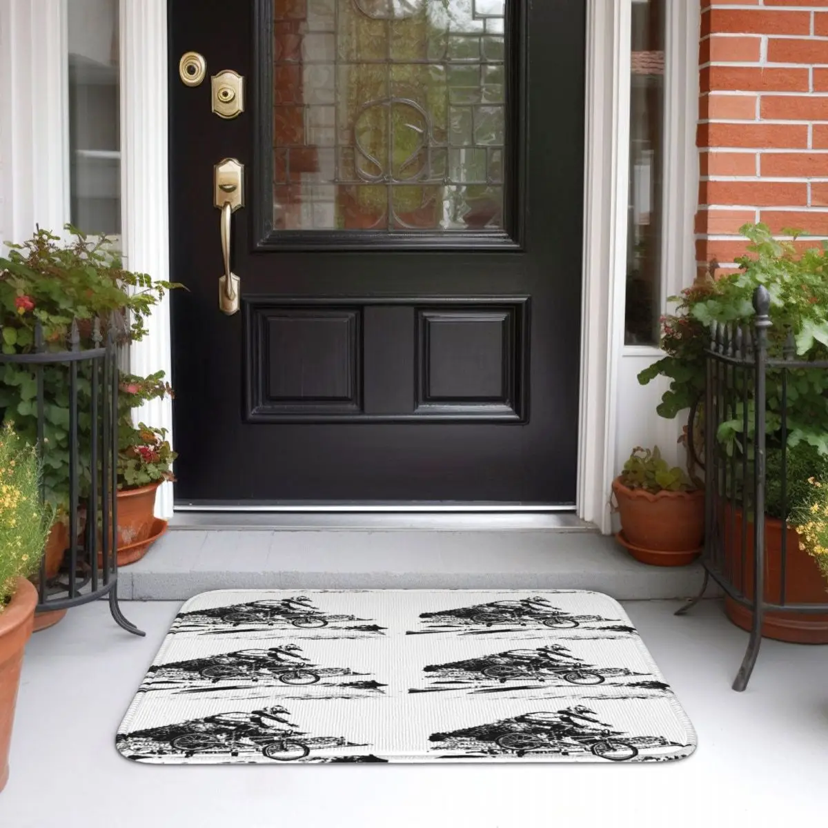 Коврики для унитаза Bmx Mountain Bike ванной Коврик Марокко