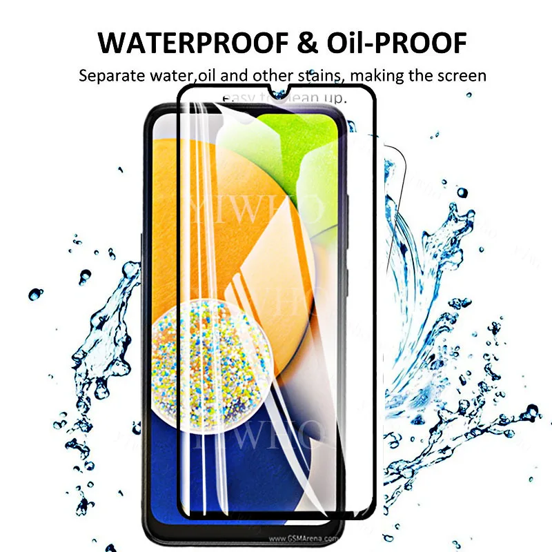 for samsung galaxy a03 glass for samsung a03s a52s a72 a42 a32 a22 a12 a13 5g a02s tempered glass hd screen protector lens glass free global shipping