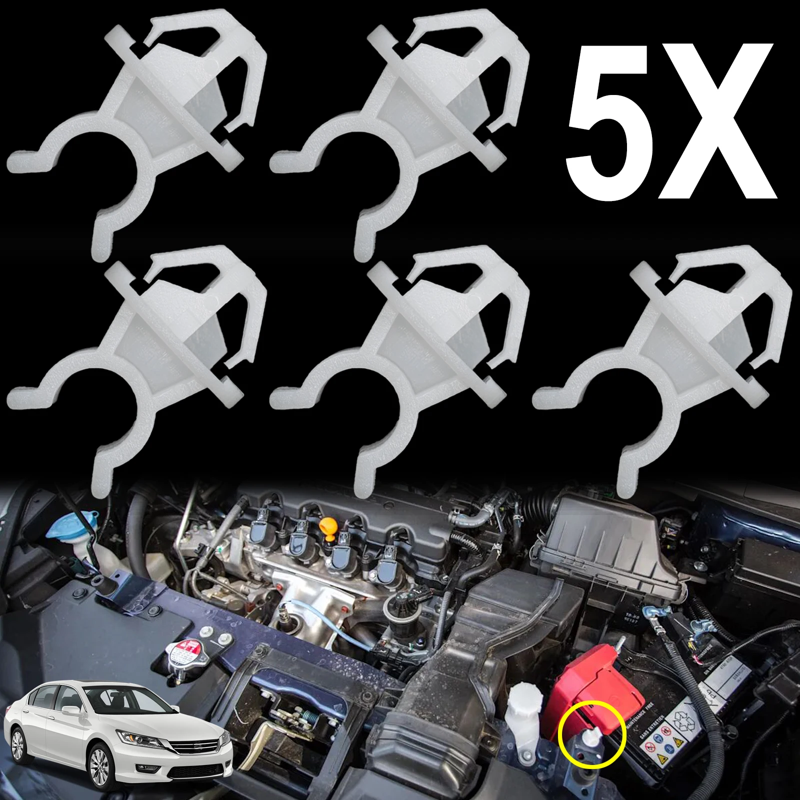 

5x для Mitsubishi Outlander Sport ASX Triton Lancer Mirage Опора стержня капота Опора зажим крючок держатель 91503SS0003 автомобильные аксессуары