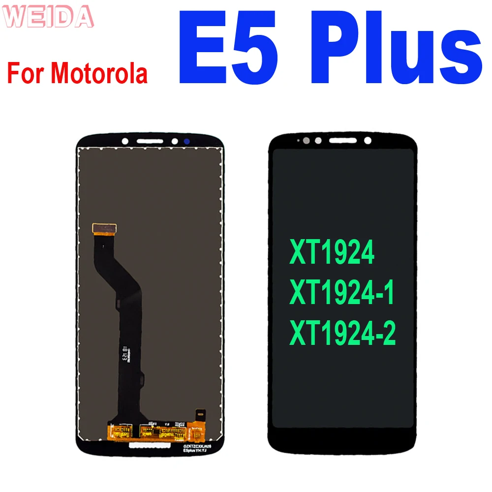 

ЖК-дисплей с сенсорным экраном AAA + 6,0 дюйма для Motorola Moto E5 Plus xt430 XT1924-1, ЖК-дисплей с дигитайзером в сборе для Moto E5 Plus