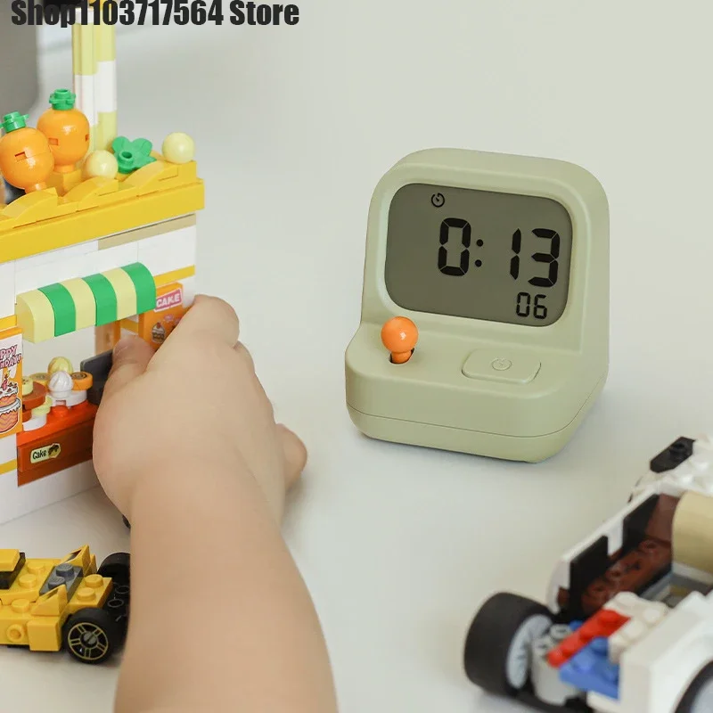 Игровая консоль Будильник Повтор бесшумные часы таймер двойного использования