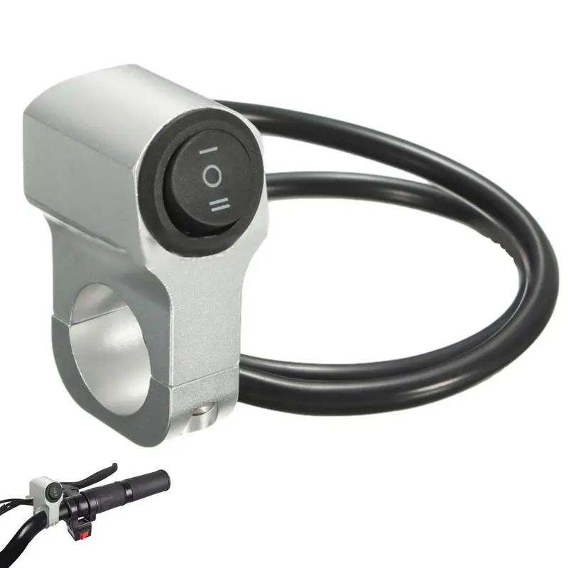 

Motorcycle Handlebar Switch 220W Motorcycle Switch 12-60V Input Voltage Durable 3 Gear Speed Handlebar Switch Moto Accessories