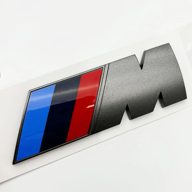 3D ABS BMW M логотип наклейка задний багажник значок крыла боковая эмблема для E30 E36 E63