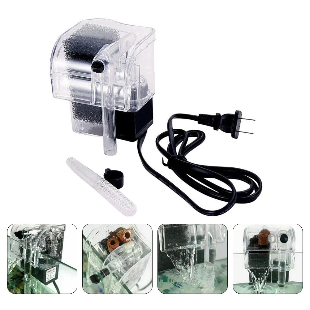 

Small Fish Tank Filter Tanks Waterfall Suspension Pump Eco-friendly Plastic Aquarium For