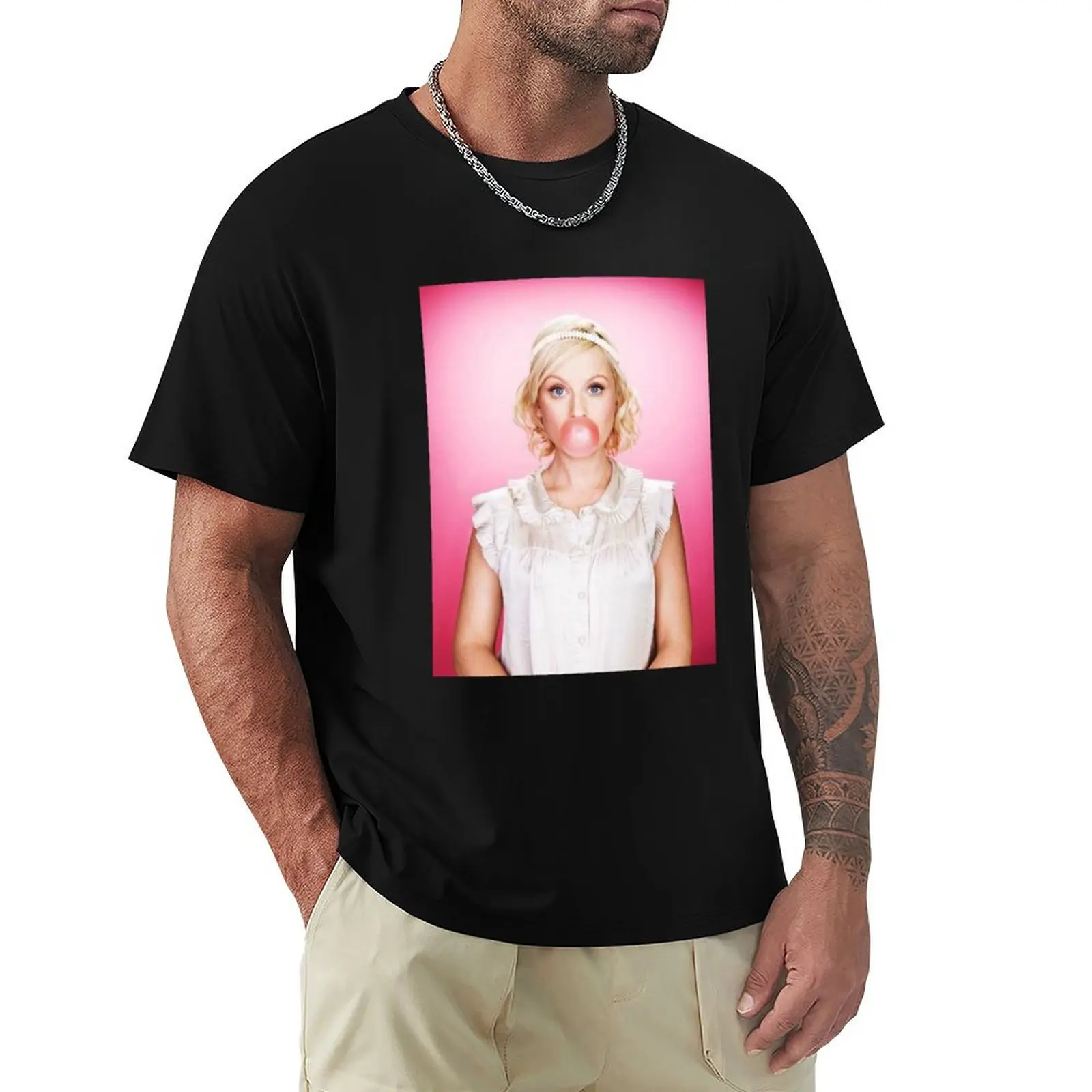 Футболка Amy Poehler летний топ футболка большого размера с рисунком на заказ