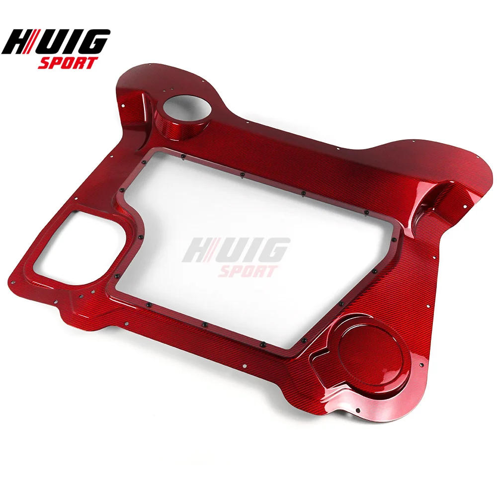 Для Corvette C8 Convertible Stingray 2020-2024 углеродное волокно HTC сменная крышка окна двигателя