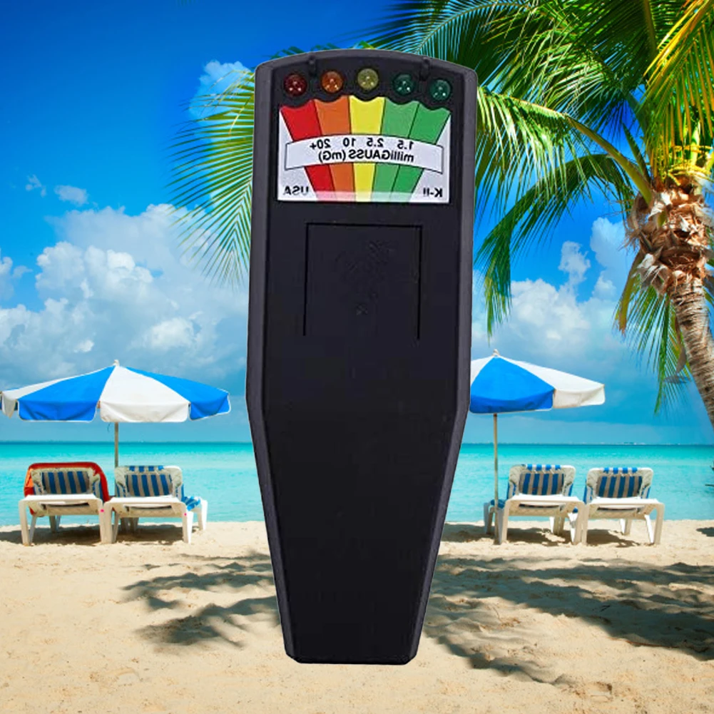 

Детектор электромагнитного поля K2, тестер излучения, ручной портативный детектор магнитного поля, Измеритель Гаусса с 5 Светодиодами