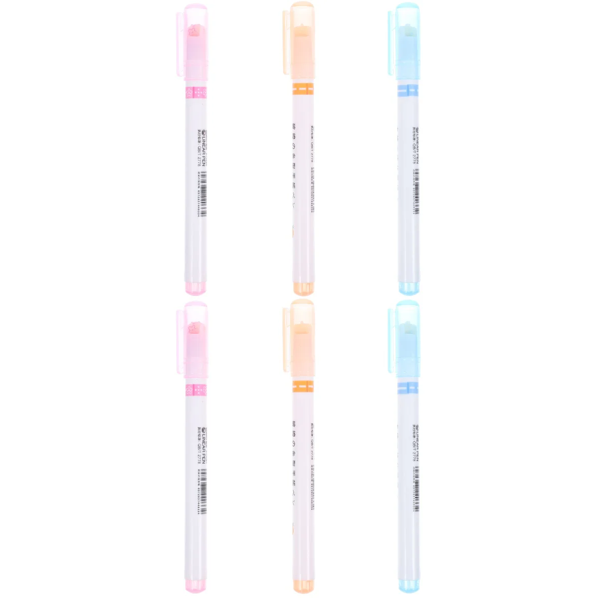 

6 Pcs Roller Highlighter Book Sets Kids Metallic Markers Pearlescent Cute Highlighters Fancy Markers Child