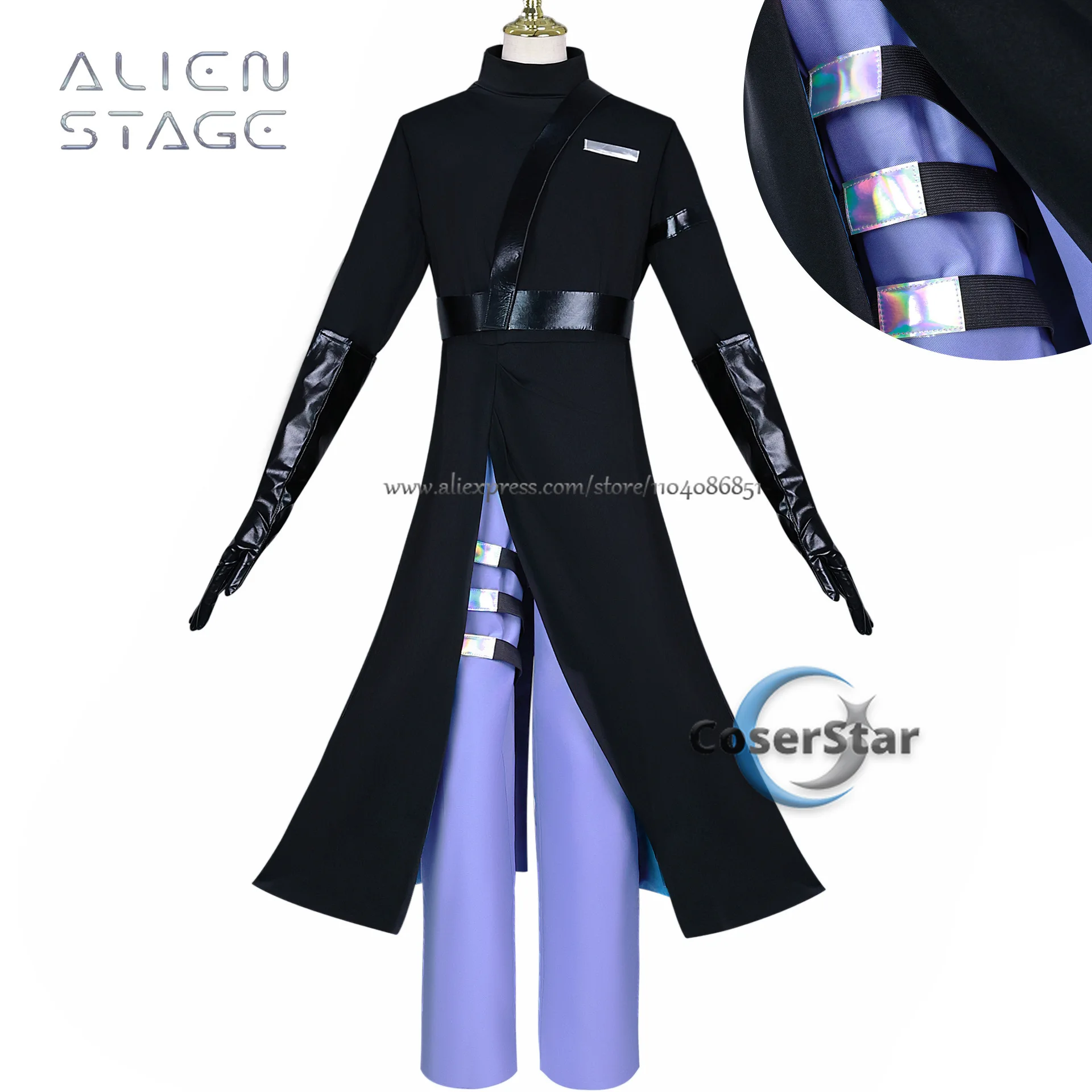 Анимация Alien STAGE Luka Mizi карнавальный костюм Ivan платье для косплея парик с комиксами