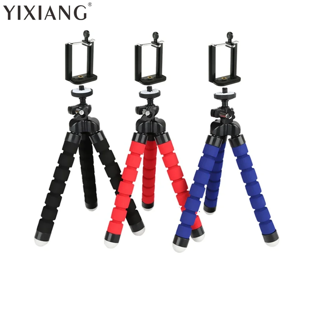 Гибкий мини-держатель для камеры телефона штатив Осьминог Кронштейн Держатель