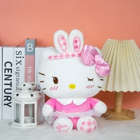 kawaii kt hello kity genuine kawaii sanrio about 23cm plush toys high quality home decoration gifts for girls friends children