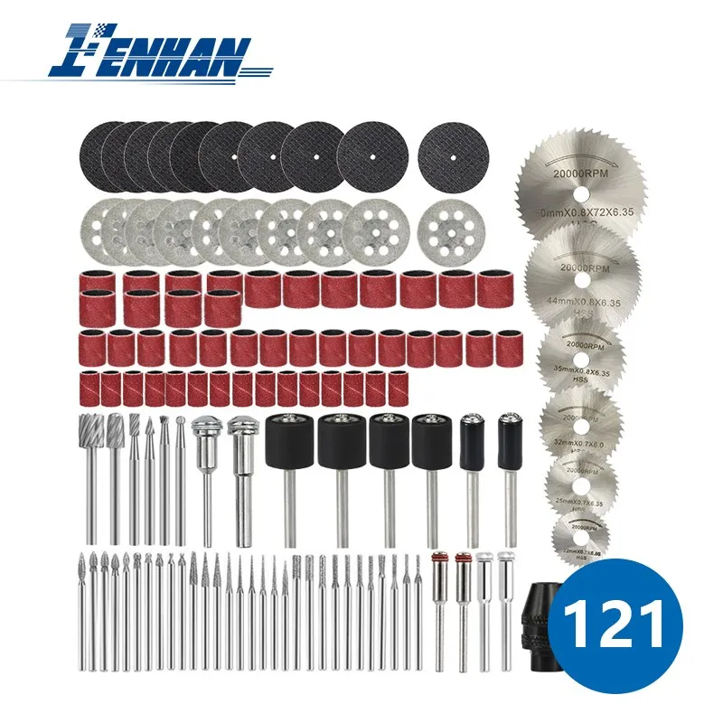 

Режущий инструмент для гравера, мини-режущий диск для дрели Dremel Mini, 121 шт.