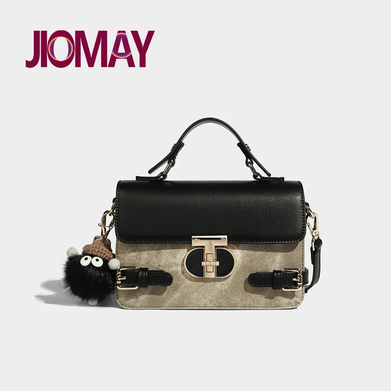 

JIOMAY New Design Fashion Tote Bags For Women Bag Luxury Women 2023 Personality Design Purse Versatile Messenger Bag Makeup Bag