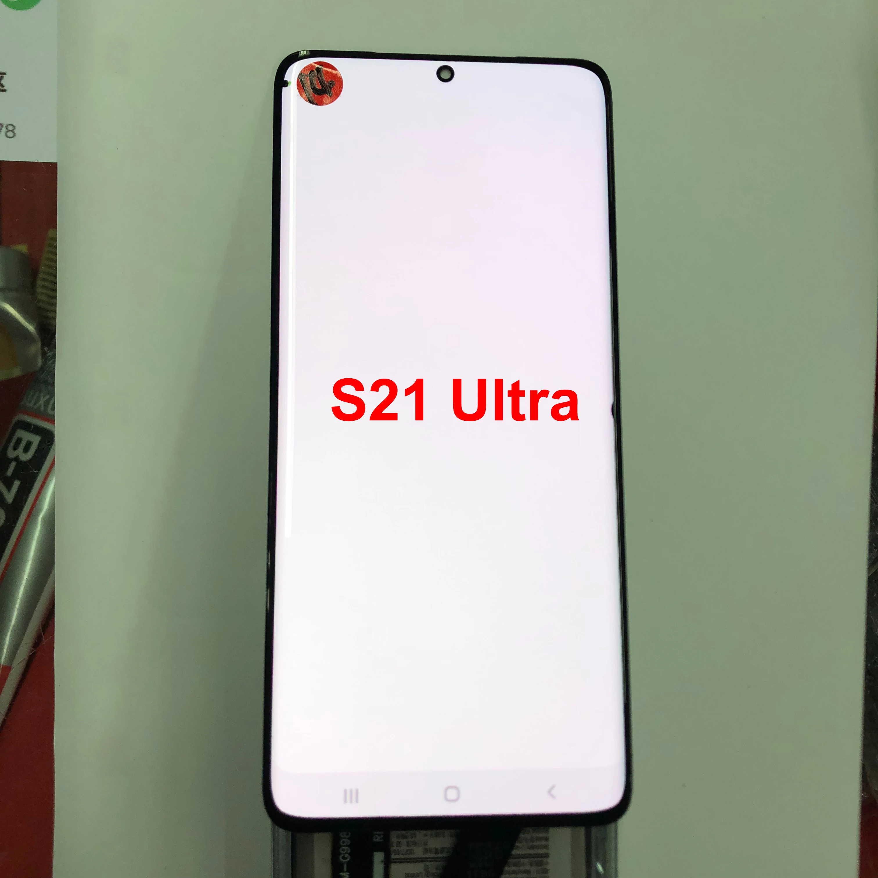 S21Ultra 6.8''Screen For Samsung Galaxy S21 Ultra 5G Lcd Display Touch Screen Digitizer Digitizer Assembly Parts With Black Dots