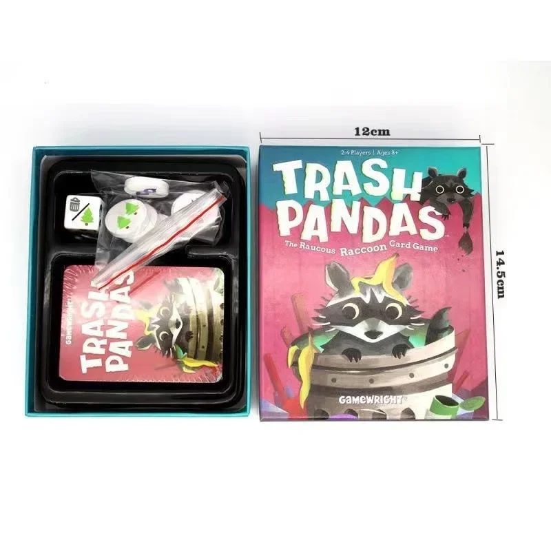 Настольная игра Траш Панды для семьи Jogos de Cartas Interessantes Стратегия вечеринки