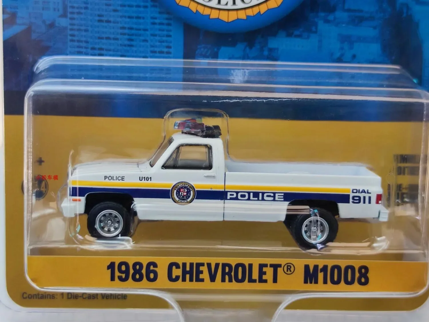 Model1:64 1986 Chevrolet M1008-определенная мощность