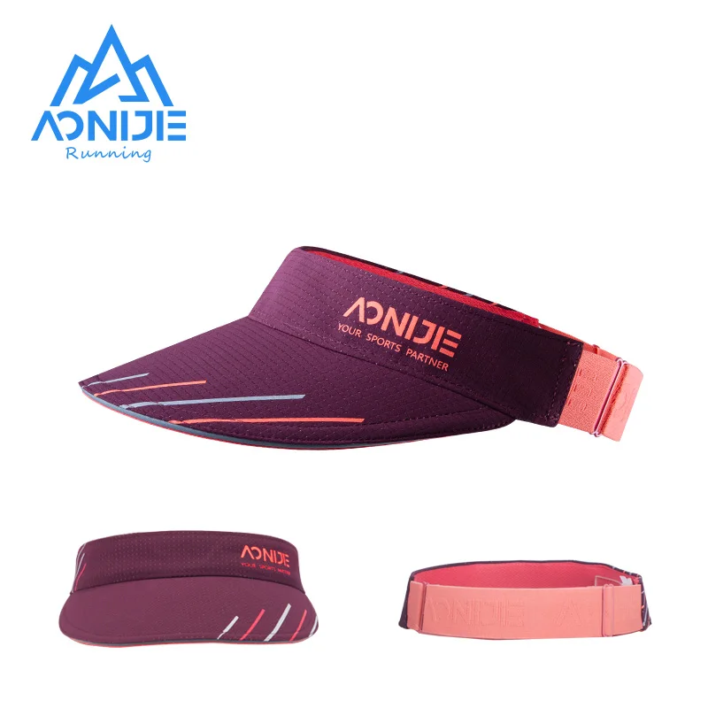 AONIJIE E4113 Adjustable Men and Women Summer Sports Wide Sun Visor Cap Hats for Beach Golf Fishing Marathon Running Cycling