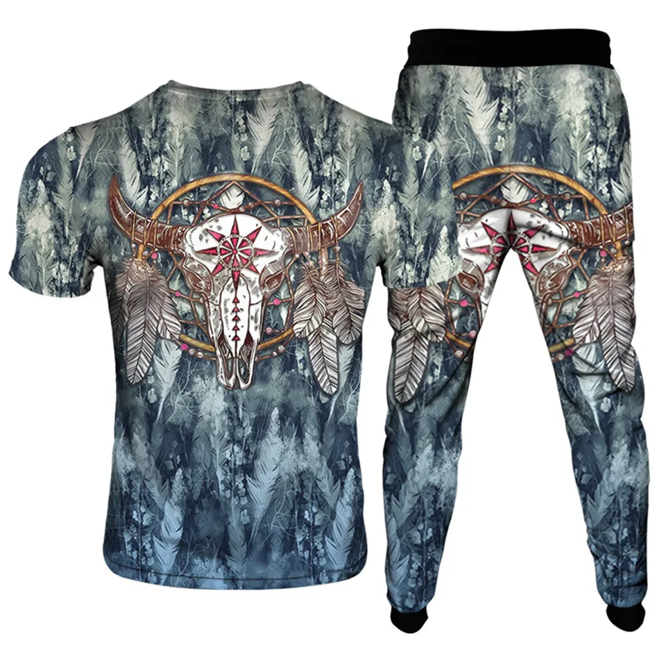 Спортивный костюм в стиле Харадзюку для мужчин и женщин футболка с принтом