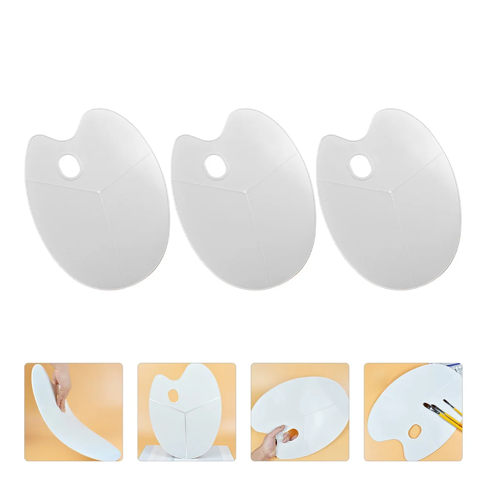 

3 шт., овальный лоток для краски «сделай сам»