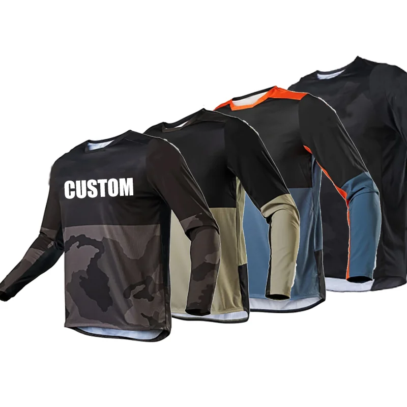

Custom Made Downhill Motorcycle Jersey Sublimated Motocross Racing Jersey Sports Wear Mountain Bike Jersey