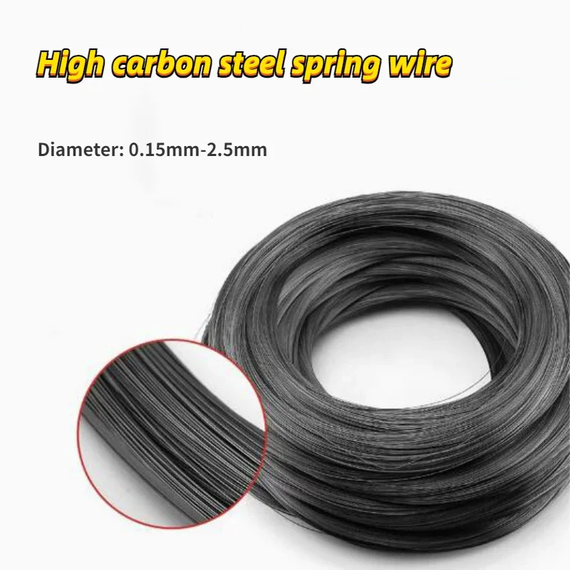 

Проволока из высокопрочной пружинной стали T9A, 10-50 метров, 0,15-2,5 мм, одножильная ПРОВОЛОКА ИЗ ВЫСОКОУГЛЕРОДИСТОЙ черной стали 2400-2600MPA