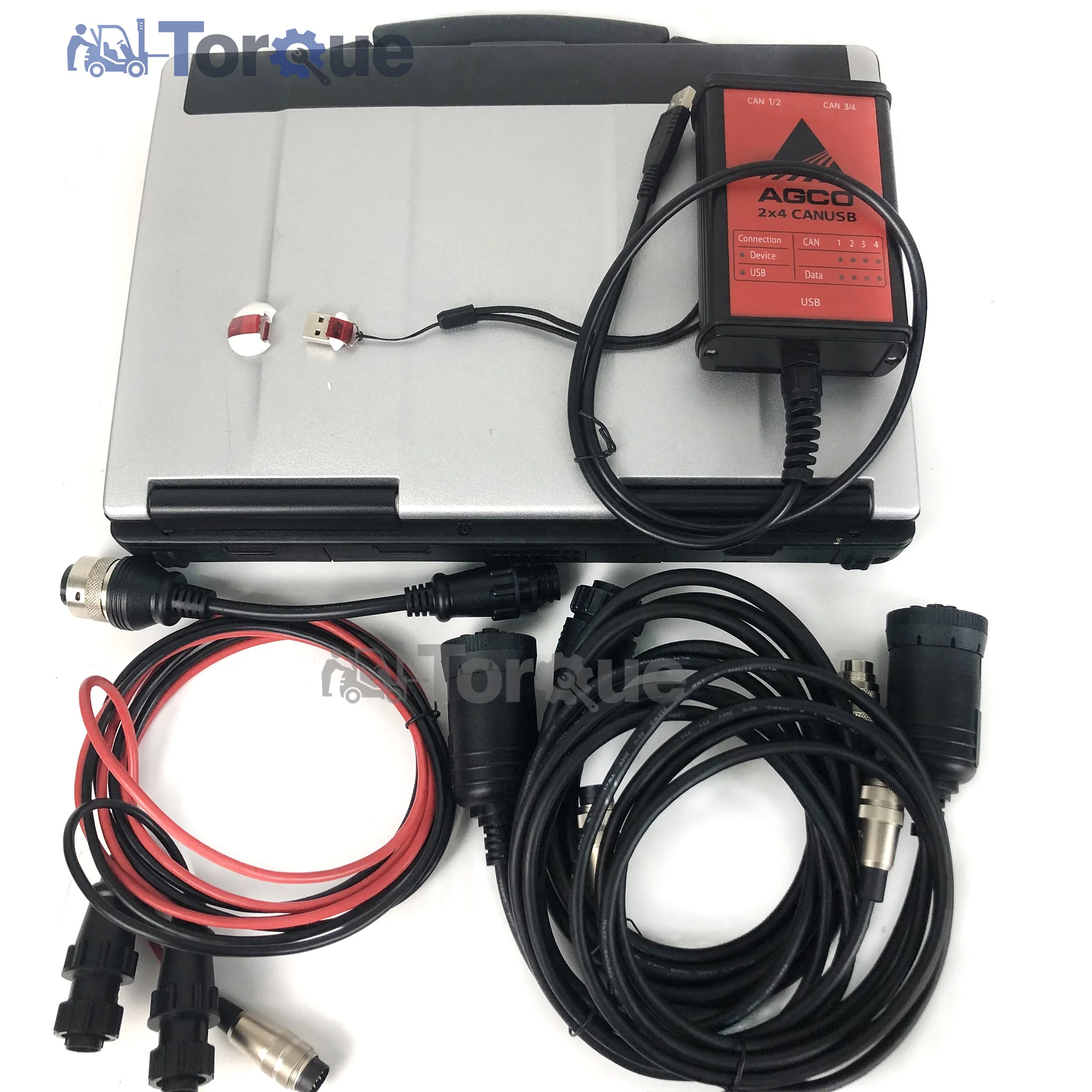 Для AGCO EDT DIAGNOSTIC KIT CANBOX FENDT FenDias Massey сельскохозяйственный электронный
